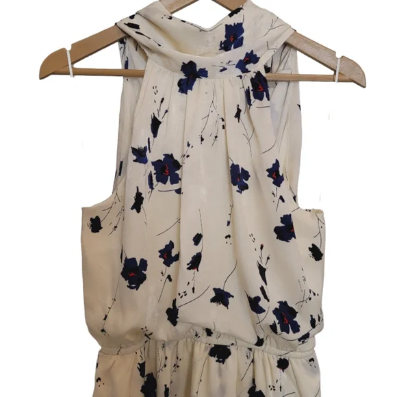 🆕️ Willow Ellie Floral Halter Neck Tiered Mini Dress - Picture 9 of 14